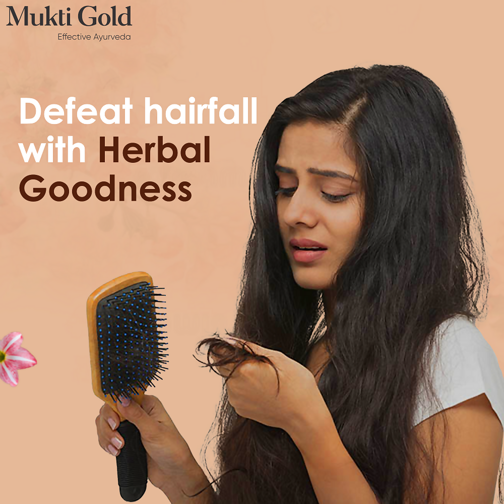Axiom Mukti Gold Herbal Hair Wash + Conditioner