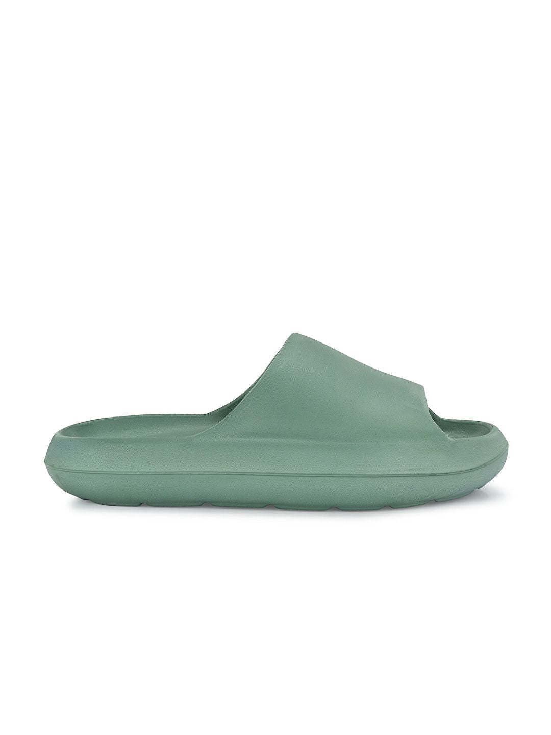 Roadster The Lifestyle Co. Women Green Sliders Flip Flops