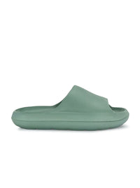 Thumbnail for Roadster The Lifestyle Co. Women Green Sliders Flip Flops