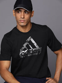 Thumbnail for Adidas AEROREADY Logo Printed Sports T-shirt - Distacart