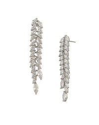 Thumbnail for 18Kt Gold Plated Contemporary Fancy Half Hoop Earring - Wahe Jewels