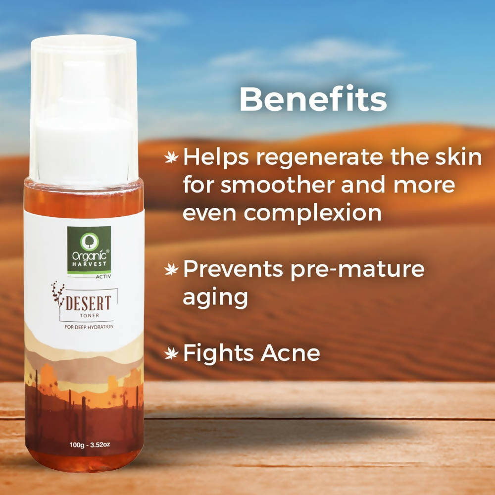 Organic Harvest Desert Toner For Deep Hydration - Distacart