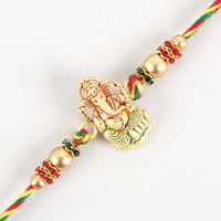 Thumbnail for Authentic Design Ganesha Rakhi & Fruit N Nut Chocolates - Distacart