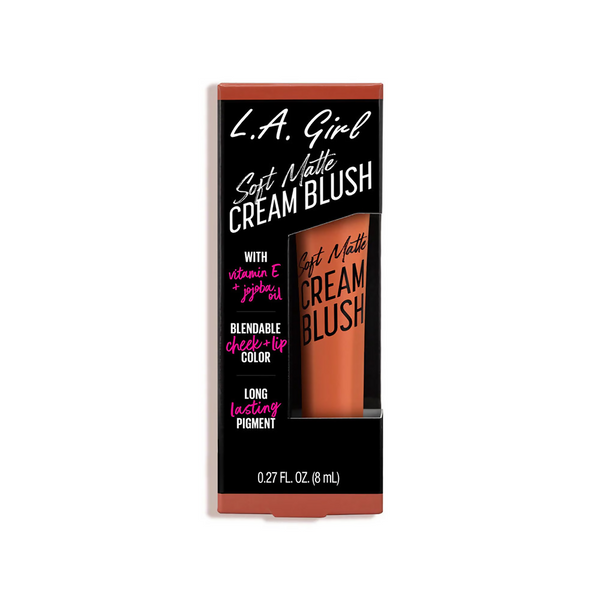 L.A. Girl Soft Matte Cream Blush - Blissful - Distacart