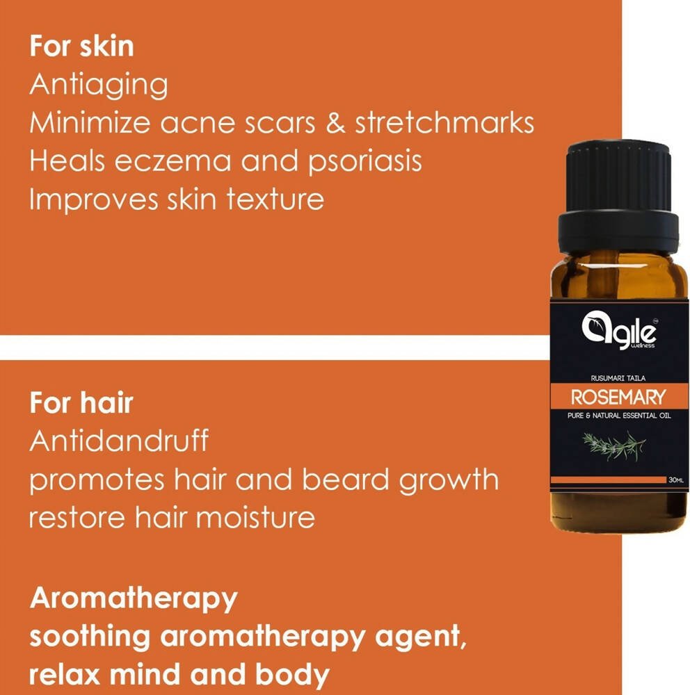 Agile Wellness Rosemary Carrier Oil - Distacart