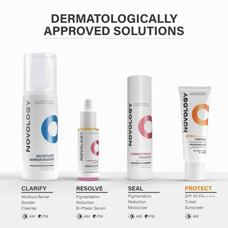 Novology SPF 50 PA++++ Tinted Sunscreen - Distacart