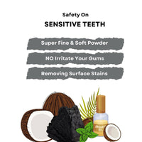 Thumbnail for Aravi Organic Teeth Whitening Activated Charcoal Powder - Distacart