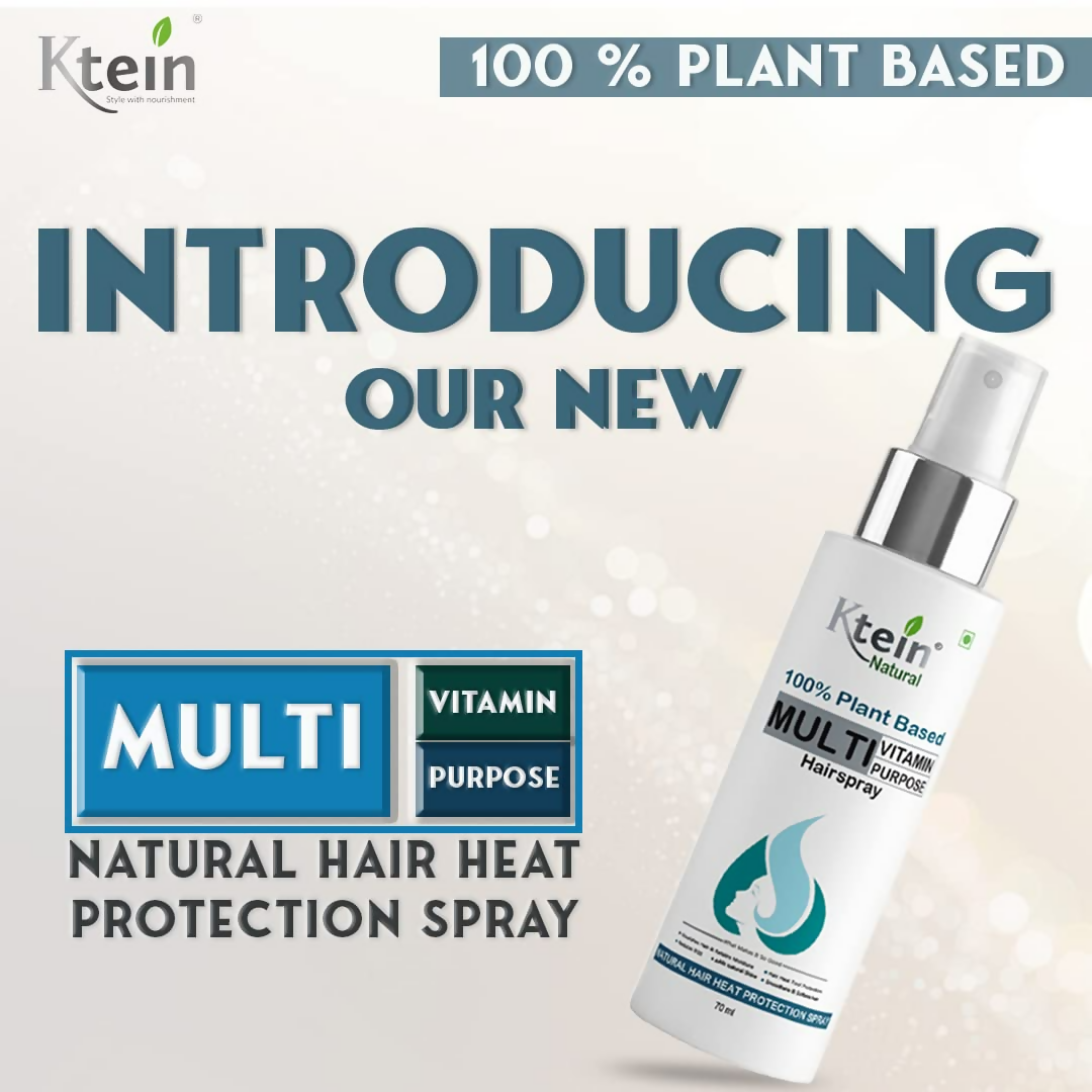 Ktein Natural 100% Plant Based Multi Vitamin Purpose with Deep Nourishment Hairspray For Hair - Distacart