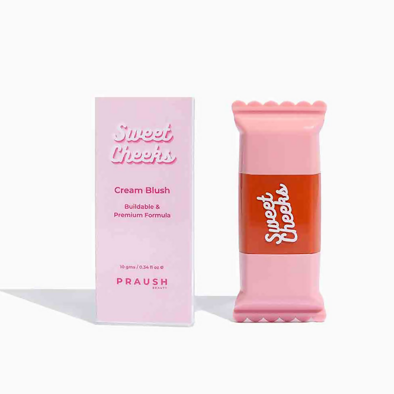 Praush Beauty Sweet Cheeks Liquid Blush - Coral Crunchy - Distacart