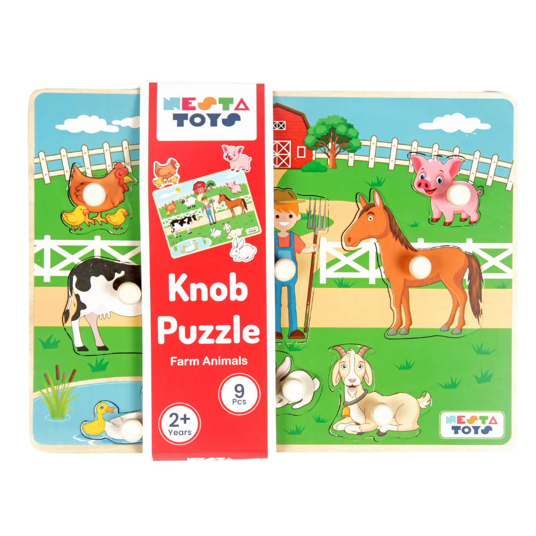Animal Knob Puzzle 3