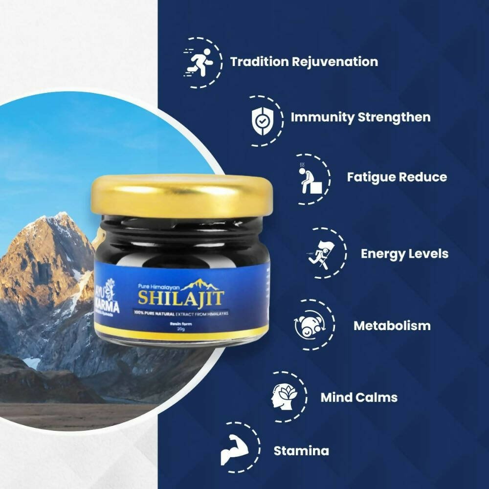 Ayukarma Ayurveda Pure Himalayan Sj Resin - Distacart