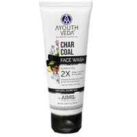 Thumbnail for Ayouthveda Charcoal Face wash - Distacart