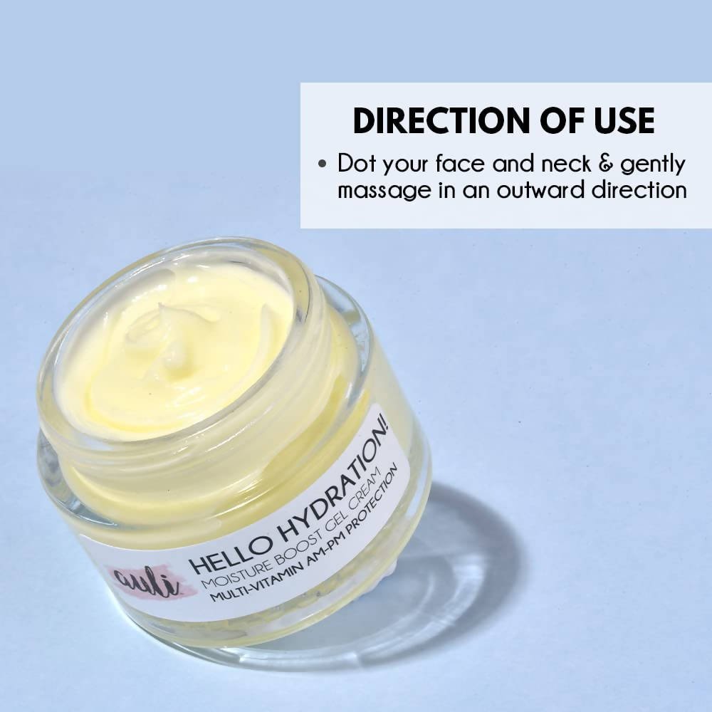 Auli Hello Hydration Moisture Boost Gel Face Cream - Distacart