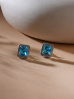 Thumbnail for stone stud (sky blue) - Ruby Raang - Distacart