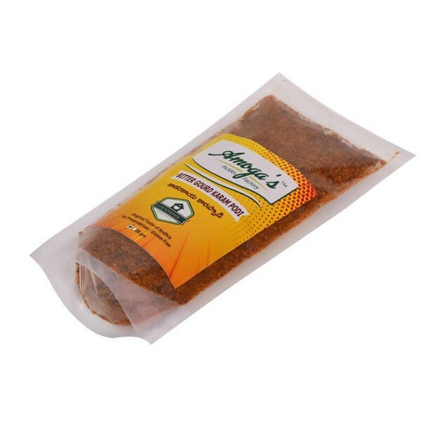 Amoga's Pickles Factory Bitter Gourd Kakarakaya Karam Podi - Distacart