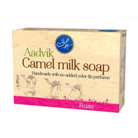 Thumbnail for Aadvik Camel Milk Soap With Rose Essential Oil
