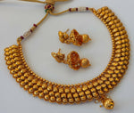 Thumbnail for Designer Metallic Necklace Set - Distacart