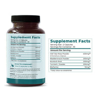 Thumbnail for Saptamveda Irish Sea Moss 500mg Capsules - Distacart