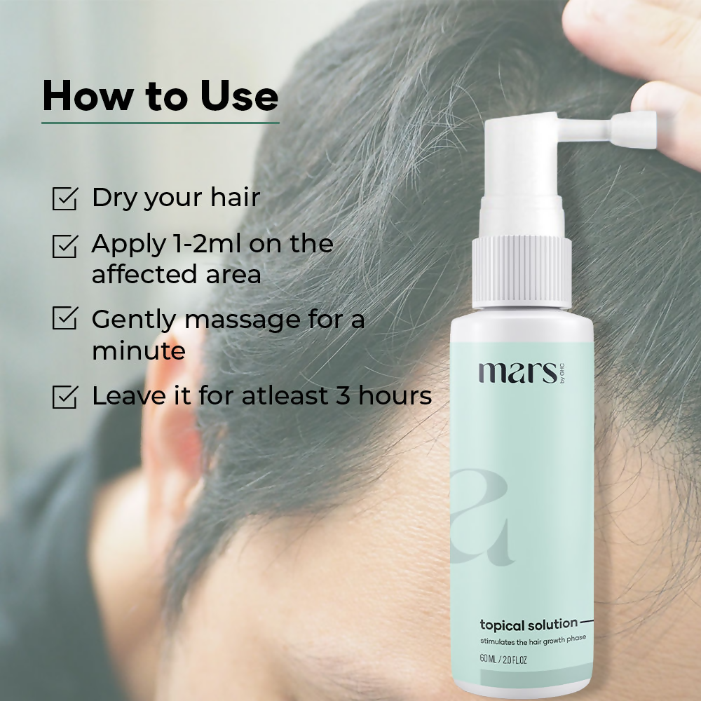 Mars By GHC Minoxidil 5% Topical Solution For Hair Regrowth - Distacart