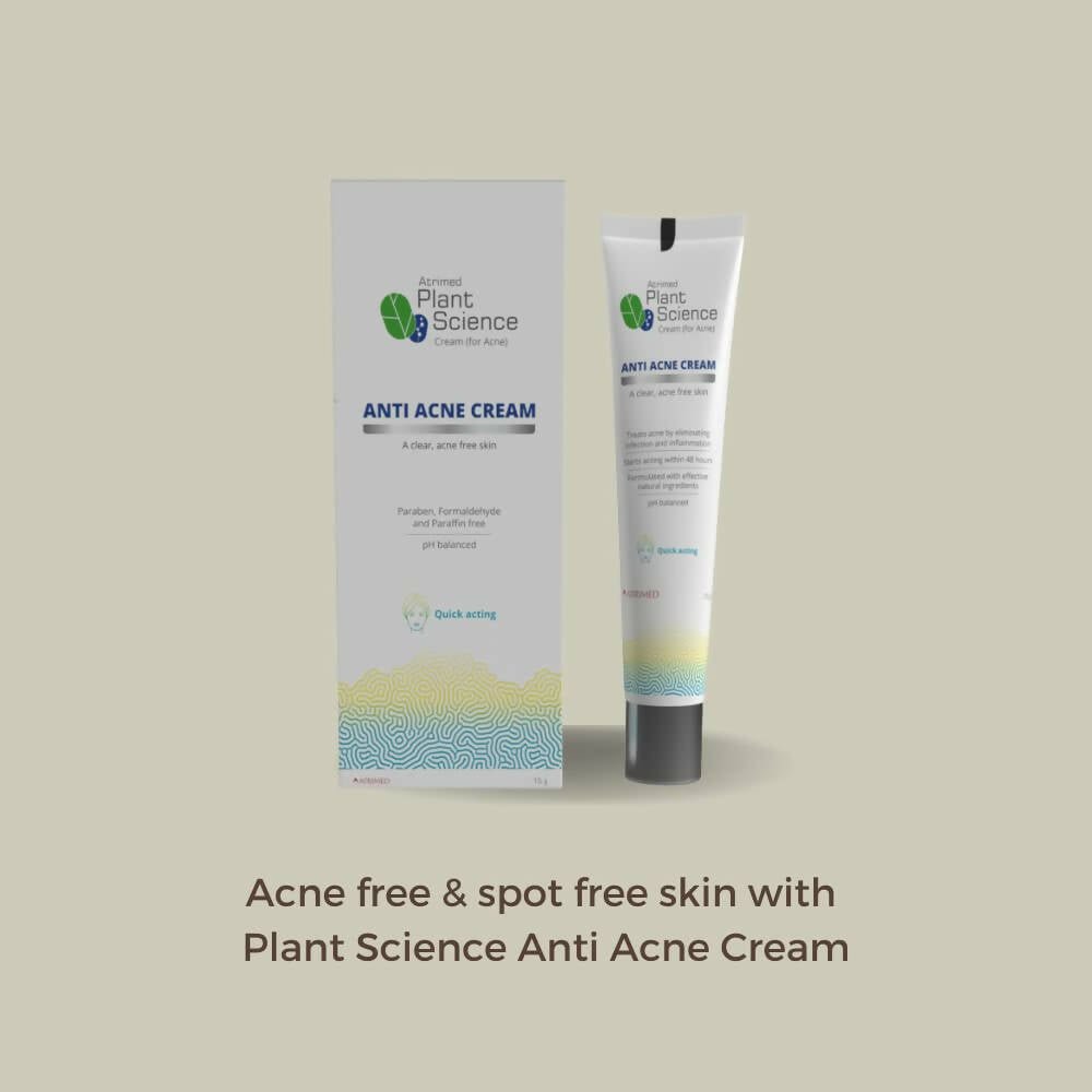 Atrimed Plant Science Anti Acne Cream - Distacart