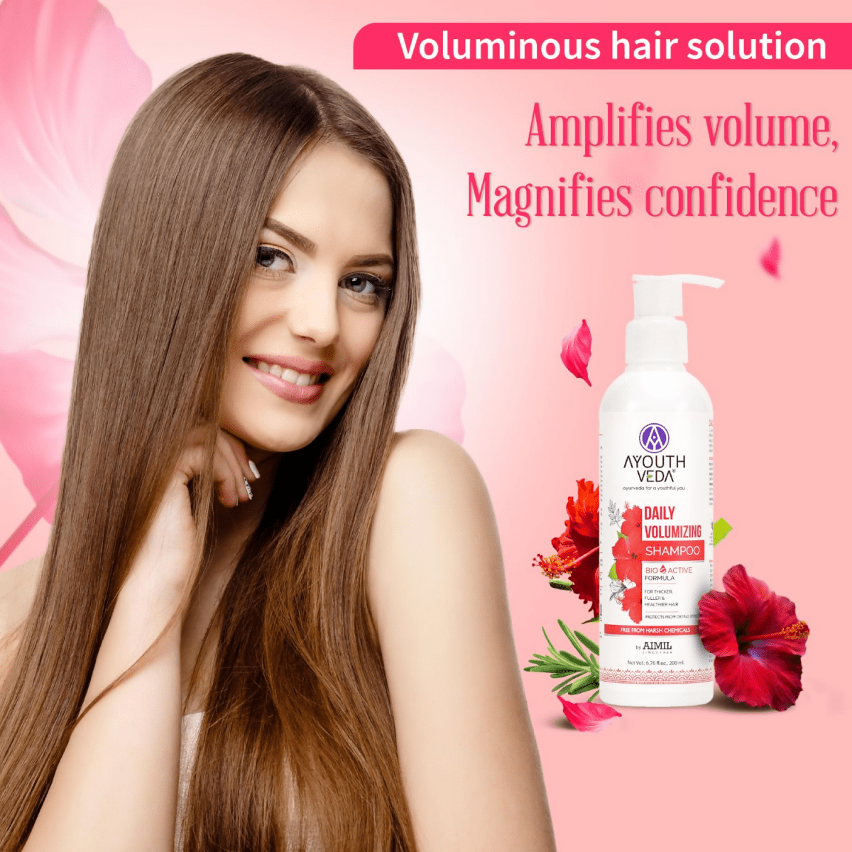 Ayouthveda Daily Volumizing Shampoo - Distacart