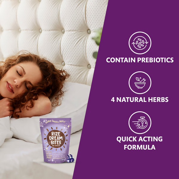 Rize Energy Bar Dream Bites - Milk Chocolate - Distacart