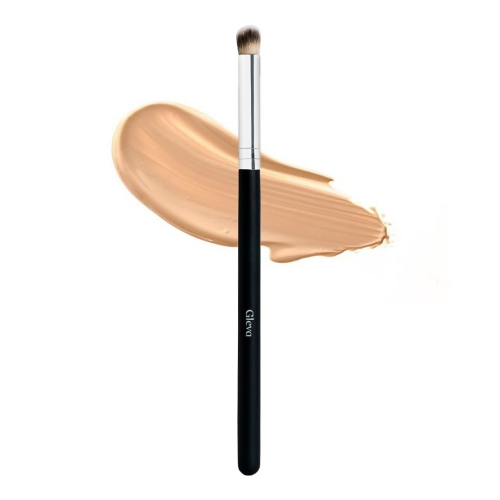 Gleva Mini Angled Under Eye Concealer Makeup Brush