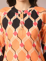 Thumbnail for Myshka Women's Multi Embellished Raglan Sleeve Party Top - Distacart