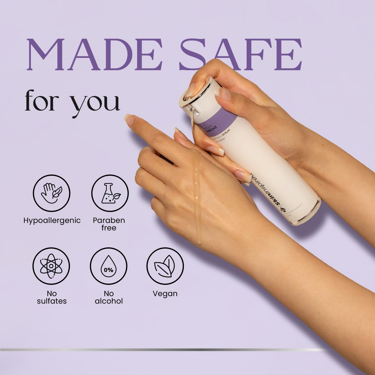 SkinInspired Night Knight Retinol Face Serum - Distacart
