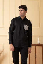 Thumbnail for Pocket Embroidery Shirt by Hilo Design - Distacart