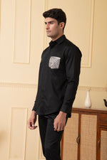 Thumbnail for Pocket Embroidery Shirt by Hilo Design - Distacart