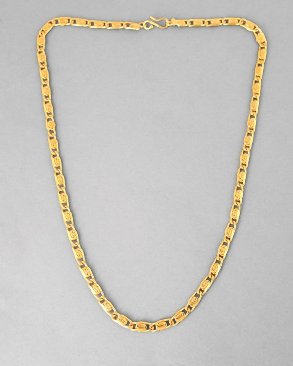 VOJ Gold-Plated Statement Chain - Distacart
