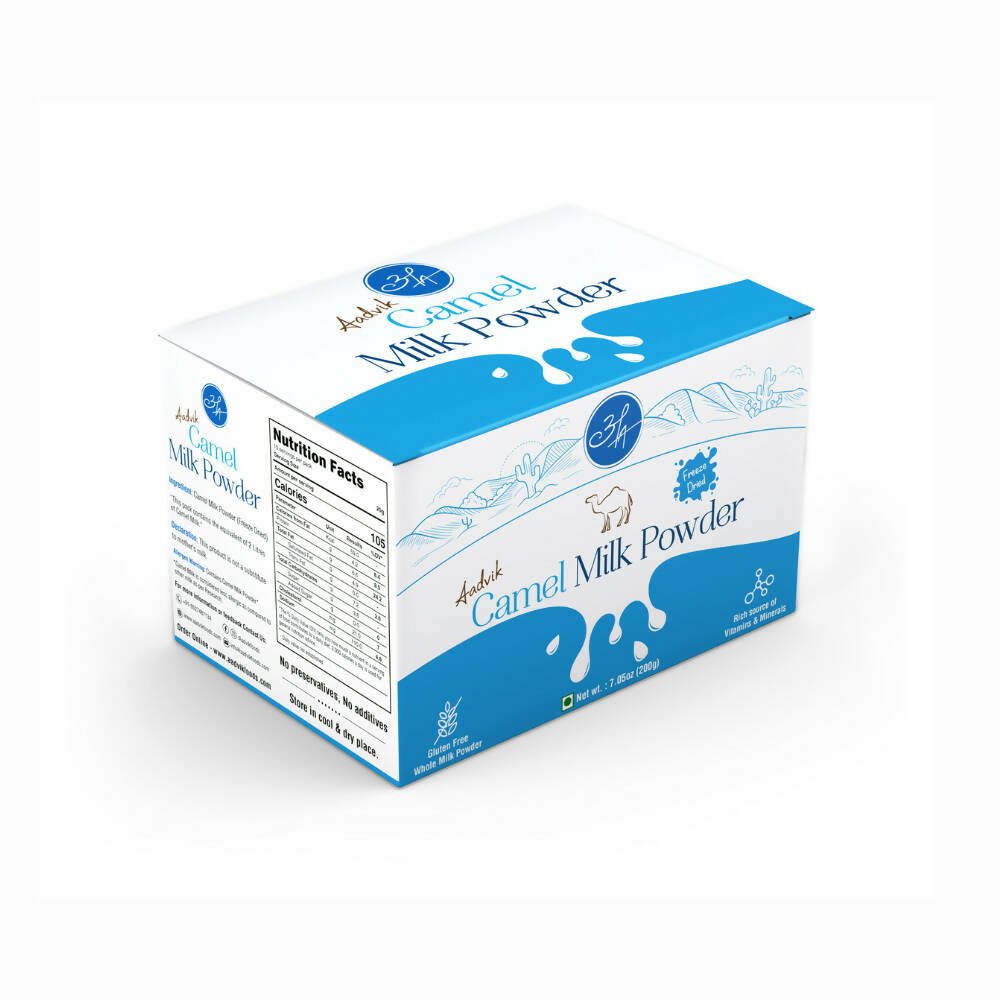 Aadvik Camel Milk Powder Freeze-Dried Sachets - Distacart