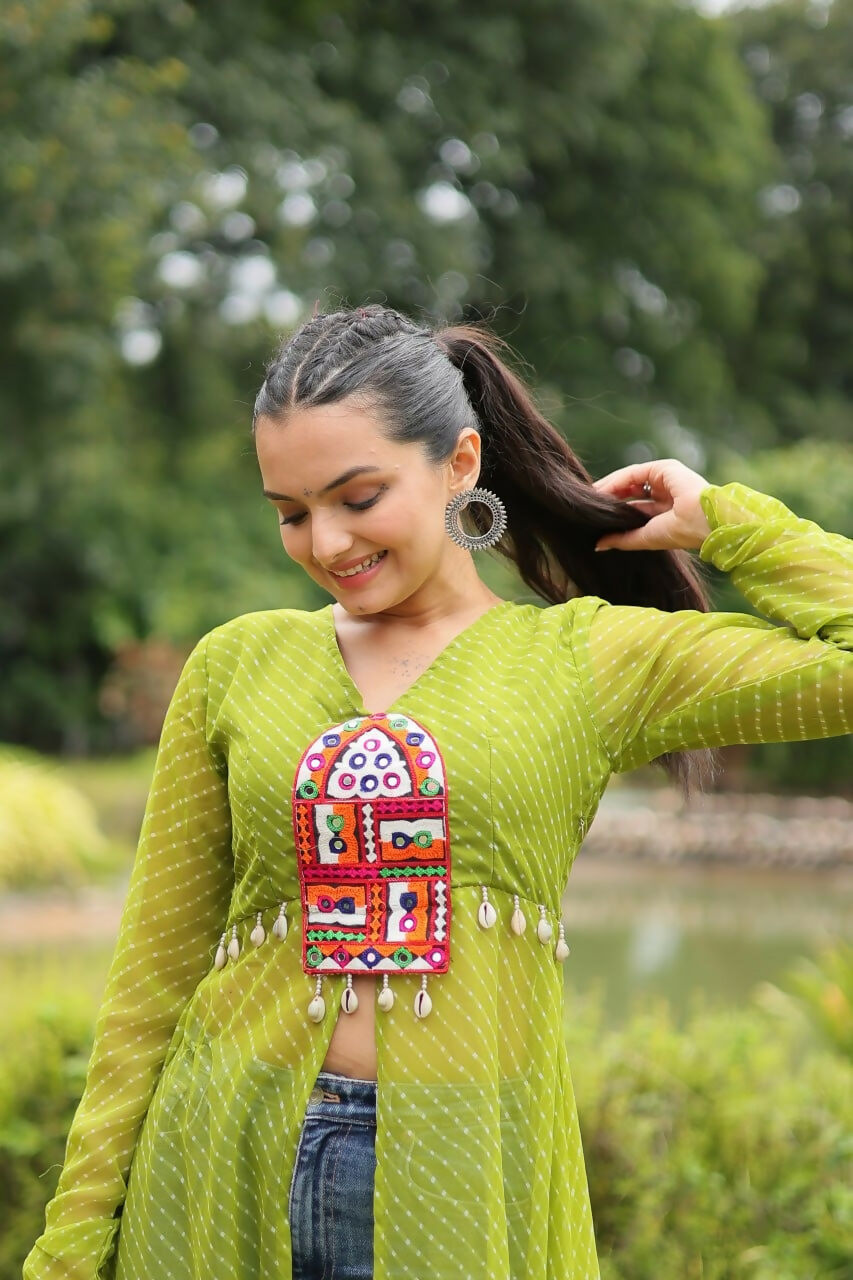 VN-KA-Navratri-1123-Parrot Green-5