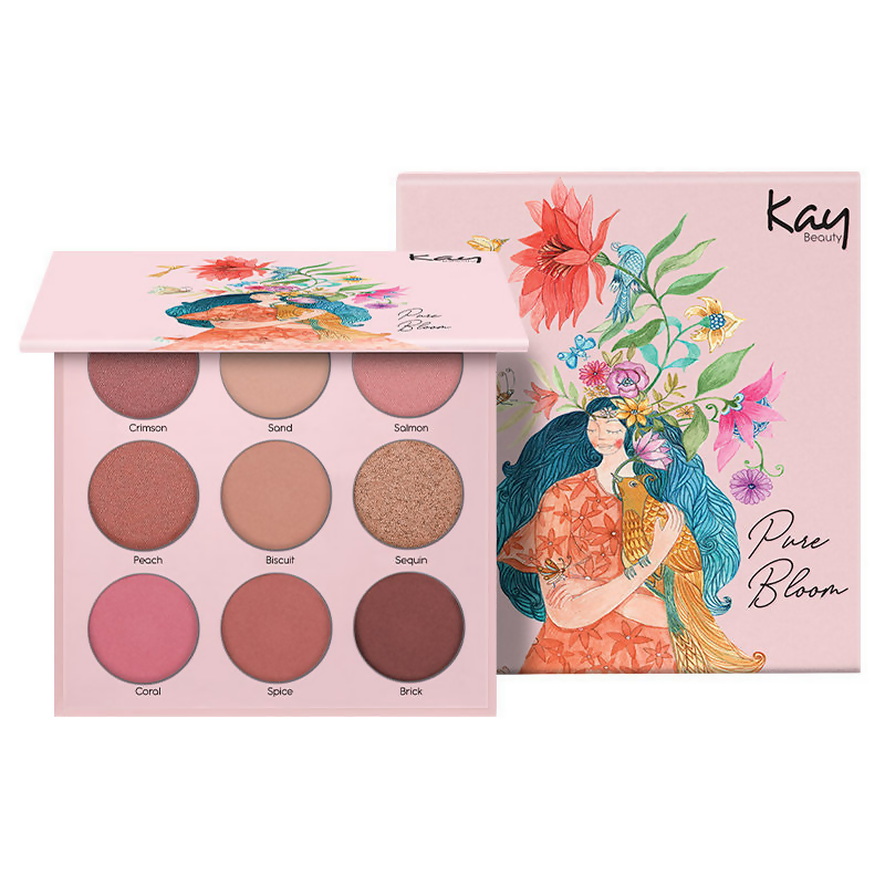 Kay Beauty By Katrina Kaif Eyeshadow Palette - Pure Bloom - Distacart