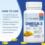 Thumbnail for Alpspure Nutra Omega 3 Fish Oil Capsules - Distacart
