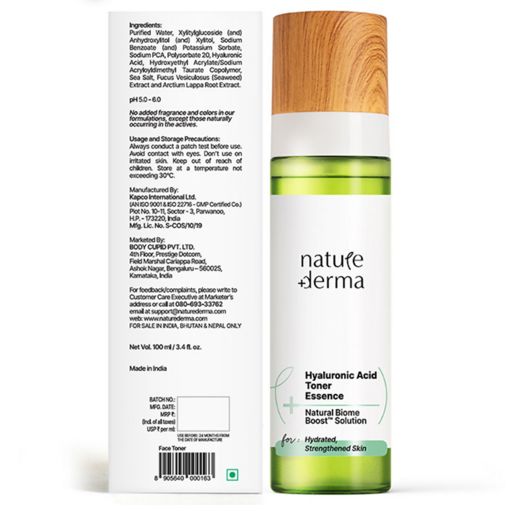 Nature Derma Hyaluronic Acid Toner Essence - Distacart