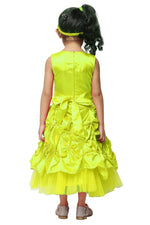 Thumbnail for Asmaani Kids Party Wear Stylish Dresses, Perfect for Parties, Functions & Vacations - Yellow