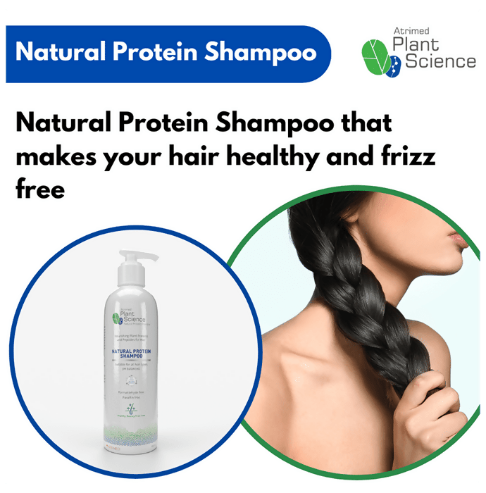 Atrimed Plant Science Natural Protein Shampoo - Distacart