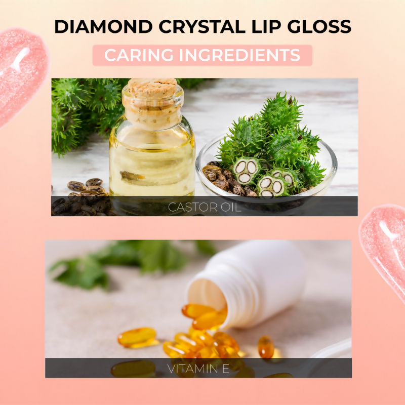 Parul Garg Beauty Lip Gloss - Diamond Crystal - Distacart
