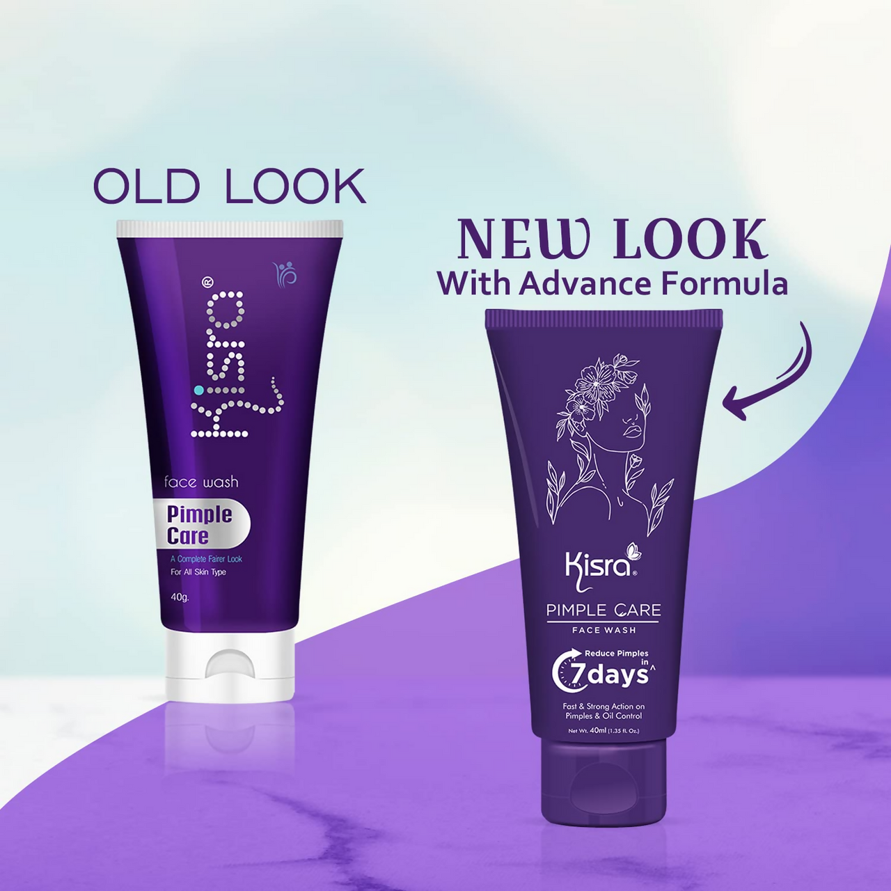 Kisra Pimple Care Face Wash with Tea Tree & Neem