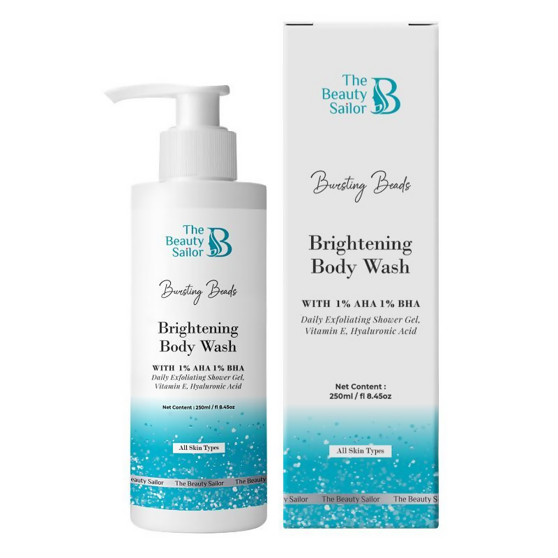 The Beauty Sailor Bursting Beads Body Wash Made With 1% AHA & BHA - Distacart