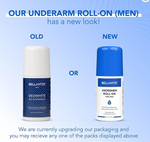 Thumbnail for Bella Vita Deo White Natural Underarm Roll On Deodorant for Men - Distacart