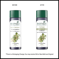 Thumbnail for Biotique Bio Thyme Volume Conditioner For Fine & Thinning Hair - Distacart