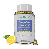 Thumbnail for Neuherbs Deep-Sea Omega 3 Fish Oil Softgels - Distacart