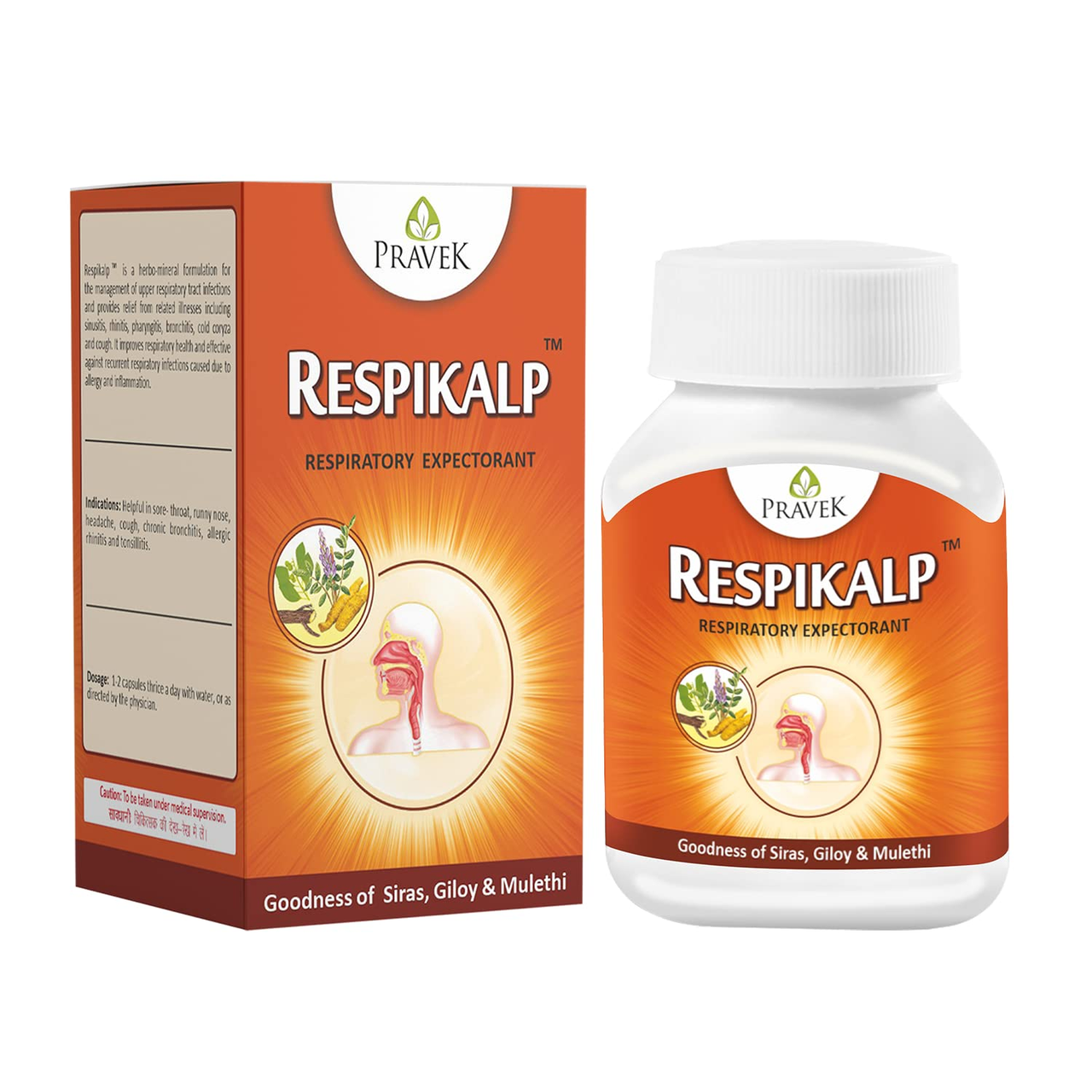 Pravek Respikalp Capsules - Distacart