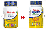 Thumbnail for Patanjali Nutrela Organic Omega 3, 6, 7, 9 Capsules - Distacart