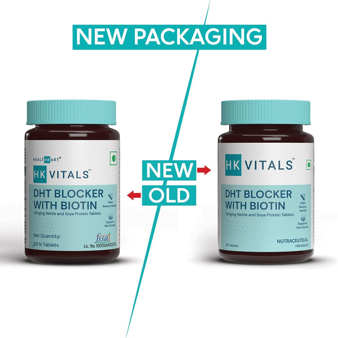 HK Vitals DHT Blocker With Biotin Tablets - Distacart