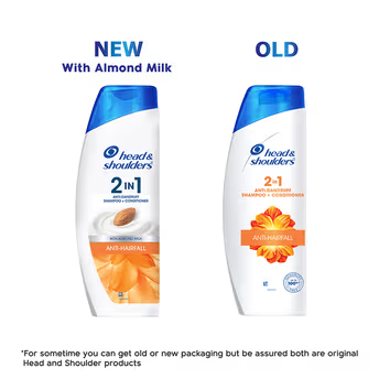 Head & Shoulders 2-In-1 Anti Hairfall, Anti Dandruff Shampoo + Conditioner - Distacart
