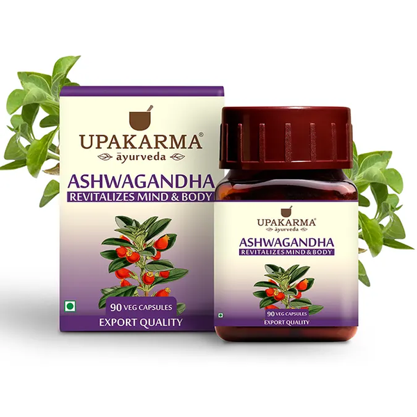 Upakarma Ayurveda Ashwagandha Capsules - Distacart